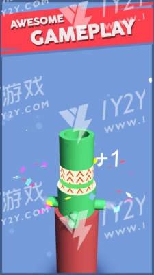 堆线合并3D塔截图