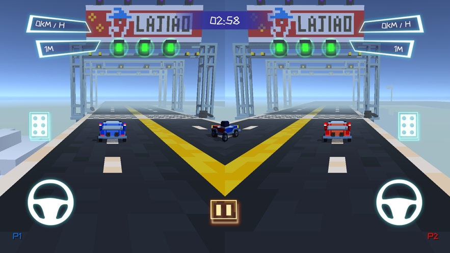 双人赛车3d跑车版苹果版截图