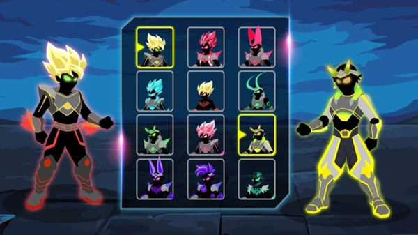 火柴人赛亚人对决截图