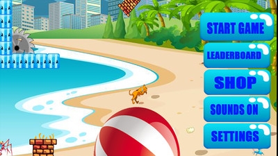 动物沙滩跑酷游戏截图