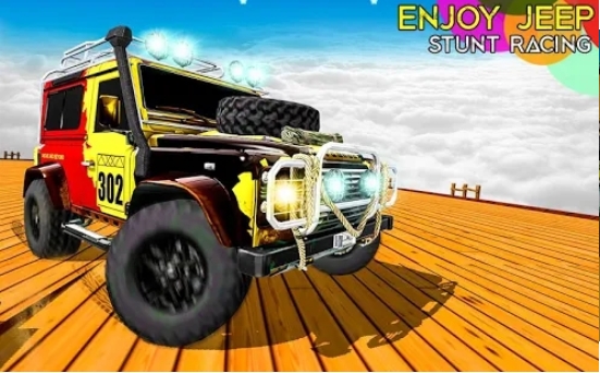 开放世界山道吉普车4x4游戏截图
