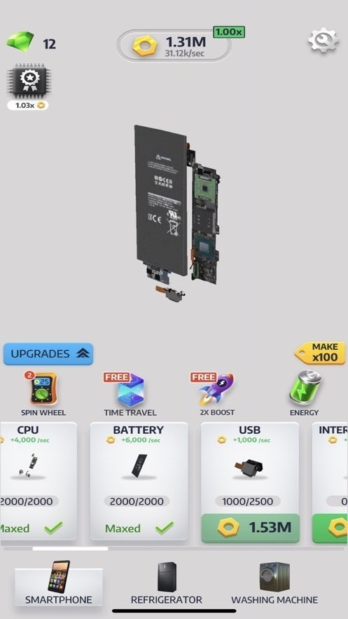 闲置技术游戏截图