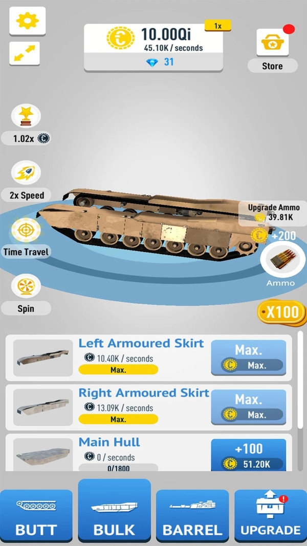 放置坦克3D游戏截图