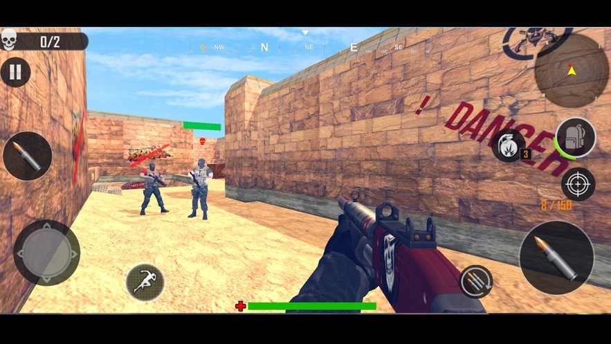 FPS操作射击打击截图