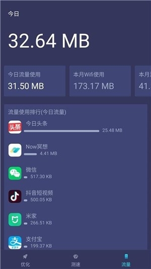 WiFi性能测试截图