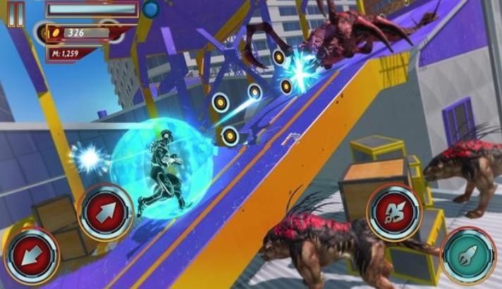 钢铁侠射击战争游戏截图