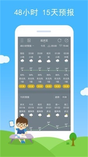 七彩天气截图