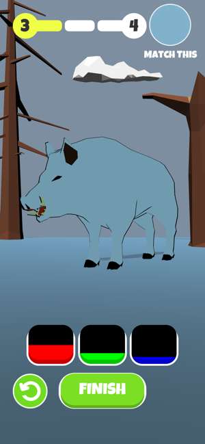 动物颜色3D游戏截图
