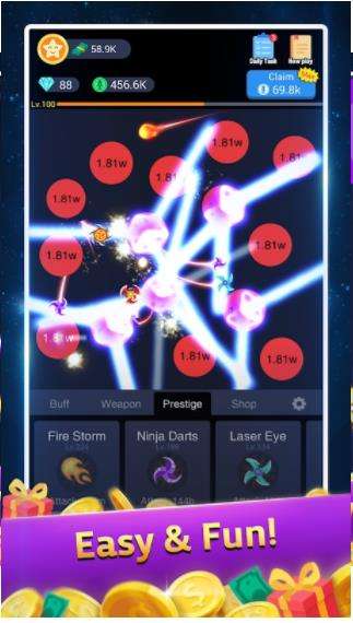 疯狂的刀游戏截图