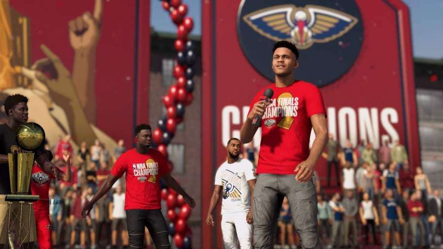 NBA2K21游戏截图