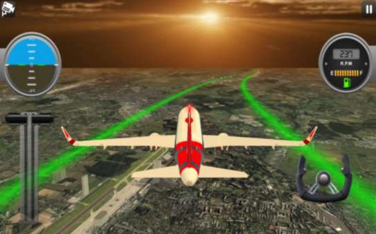 飞机飞行模拟器2020游戏截图