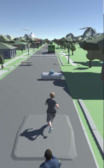 街道跑步者3D游戏截图