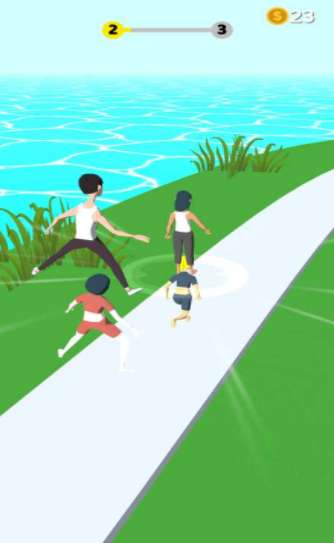 人梯跑酷游戏截图