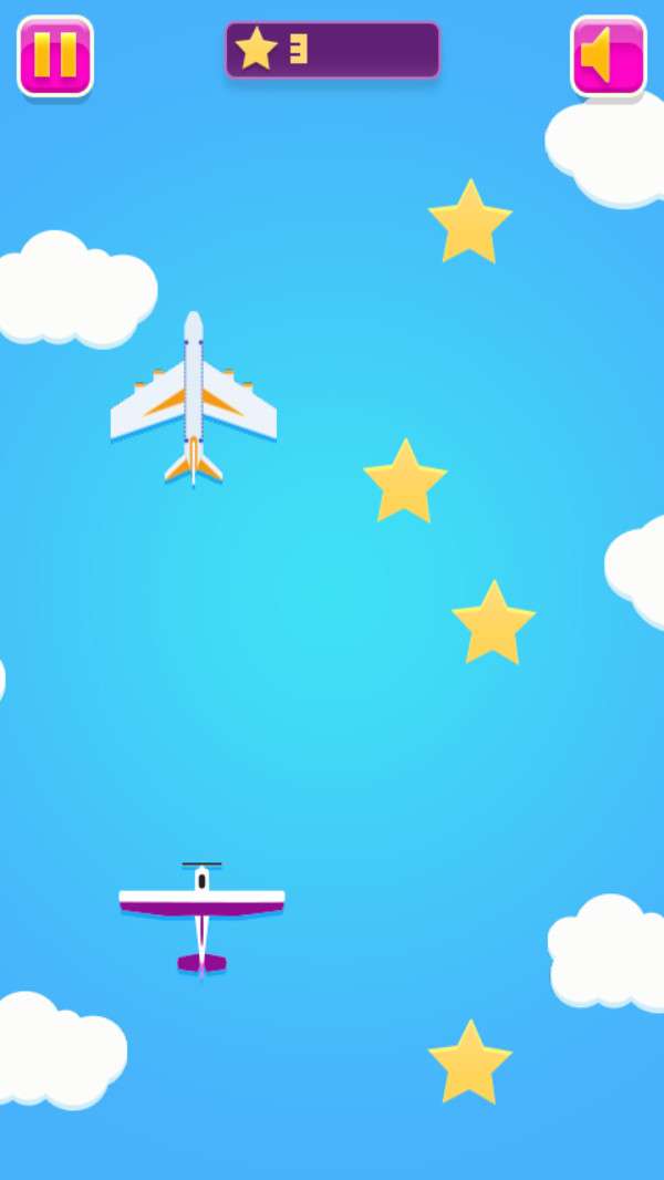 小飞机飞行游戏截图