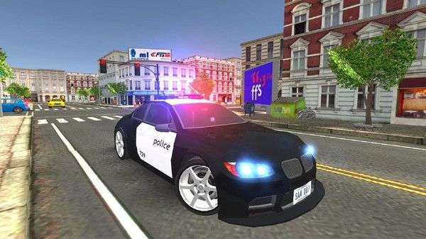 中国警车模拟游戏截图