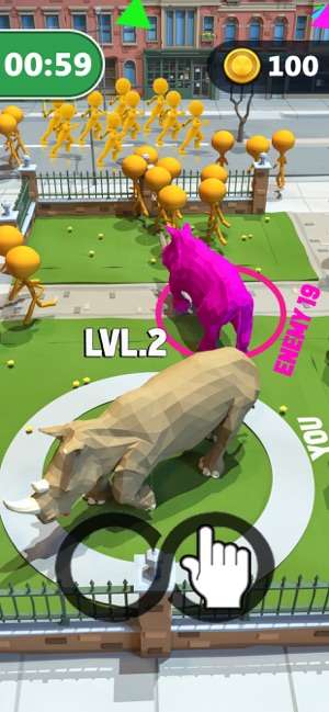 犀牛横冲直撞城市模拟器游戏截图