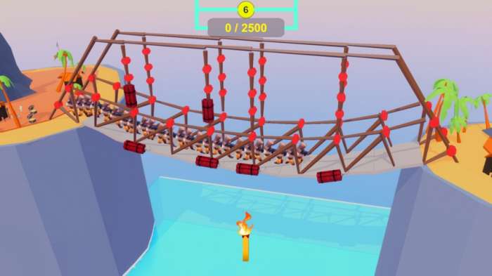 Bridge Blast 3D游戏截图