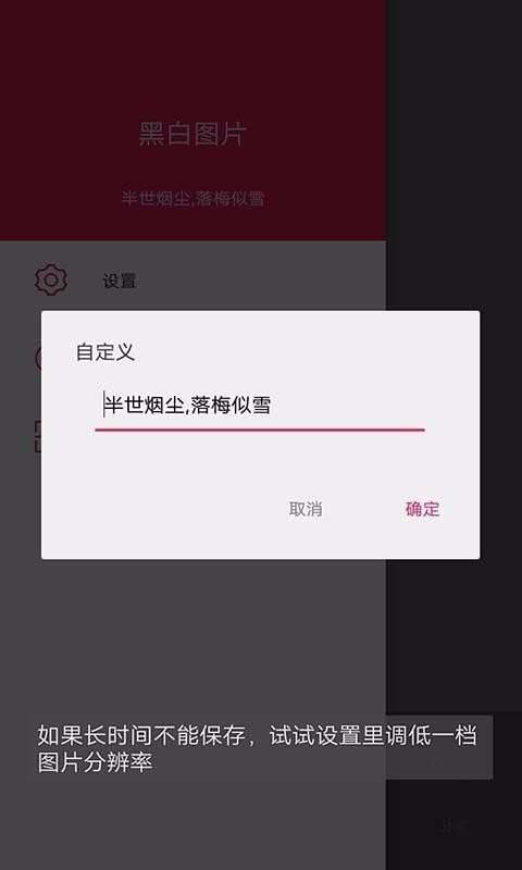 黑白隐藏图截图