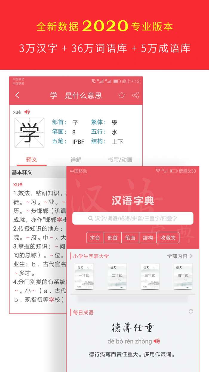 汉语字典专业版app截图