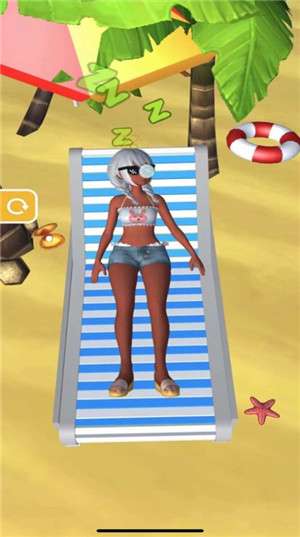 沙滩日光浴3d最新苹果版截图