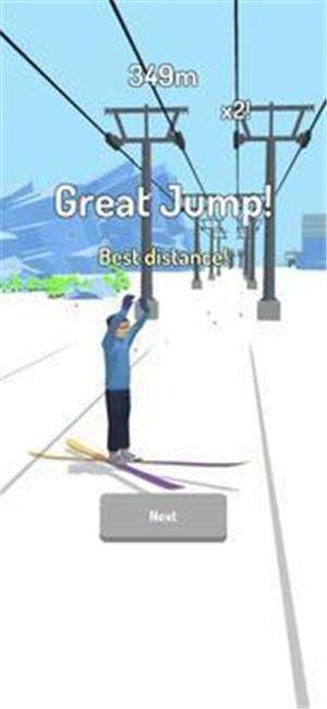 滑雪跳跃3D安卓正式版截图