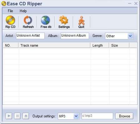 Ease CD Ripper截图