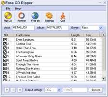 Ease CD Ripper截图