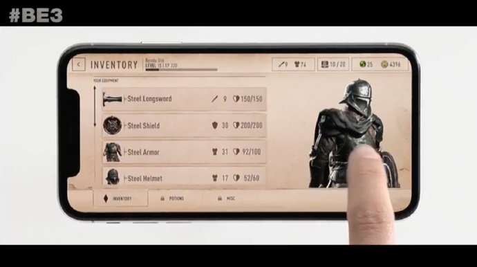 上古卷轴刀锋战士手游截图