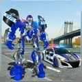 警察机器人汽车模拟