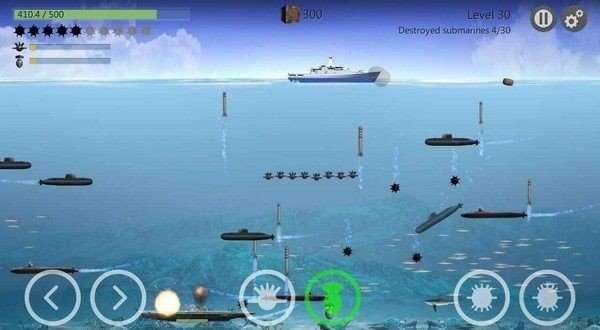 潜艇射击大战截图