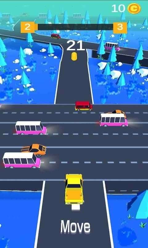 公路车流截图