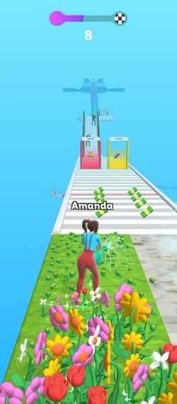 美女赛跑截图