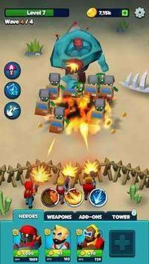 僵尸休闲射击截图