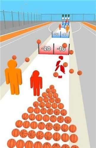 篮球倍增跑截图