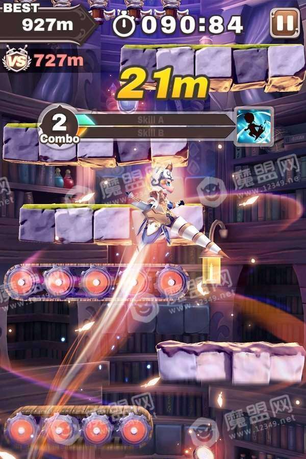 疯狂的弹跳手游截图