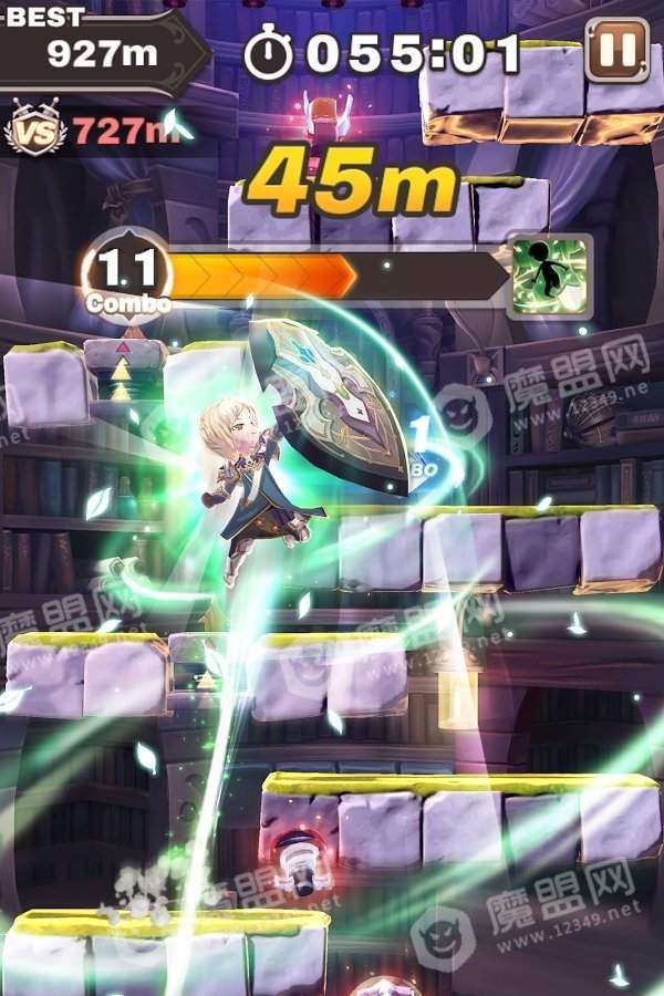 疯狂的弹跳手游截图