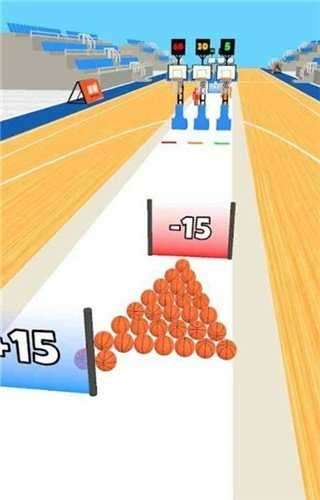 篮球倍增跑截图