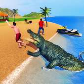 鳄鱼模拟器城市海滩无限生命版(crocodile simulator 2019 Beach & City Attack) v1.1.1