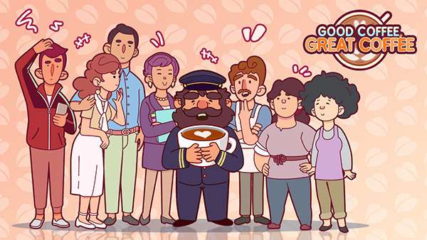 可口的咖啡店截图