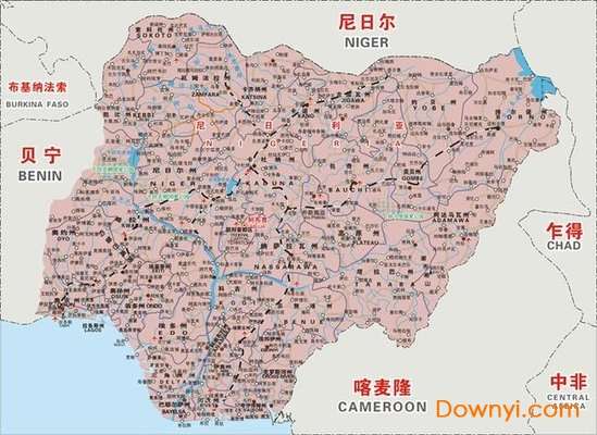 非洲地图素材截图