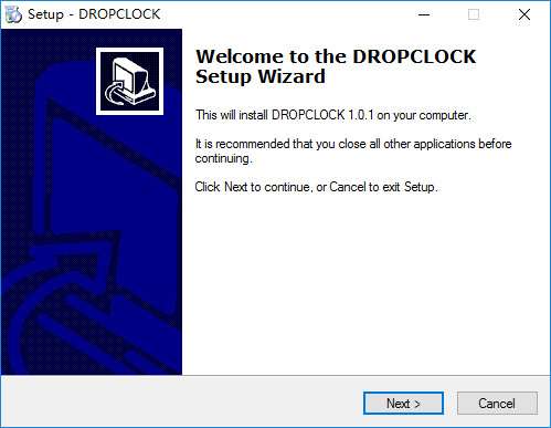 dropclock(水滴时屏保)截图