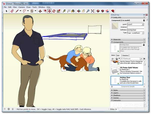 sketchup pro 2017中文修改版截图