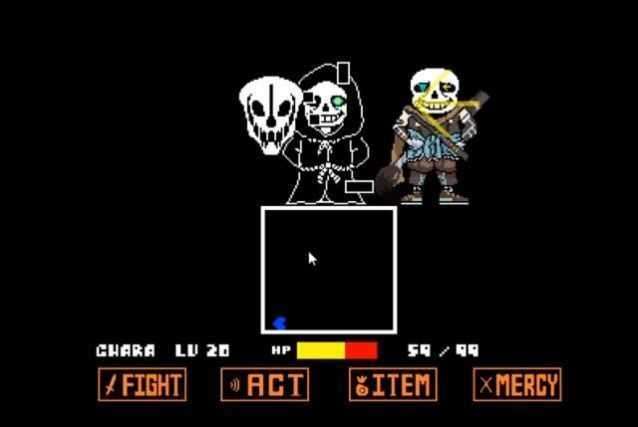 最后的呼吸sans无敌版（Undertale）截图