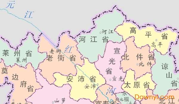 越南地图高清版大图截图