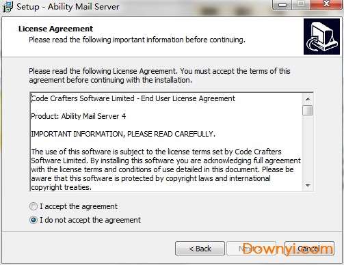 ability mail server(能力邮件服务器)截图
