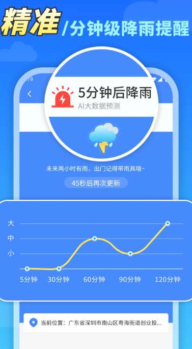 万能天气截图