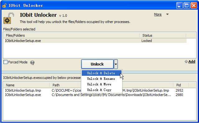 iobit unlocker64位截图