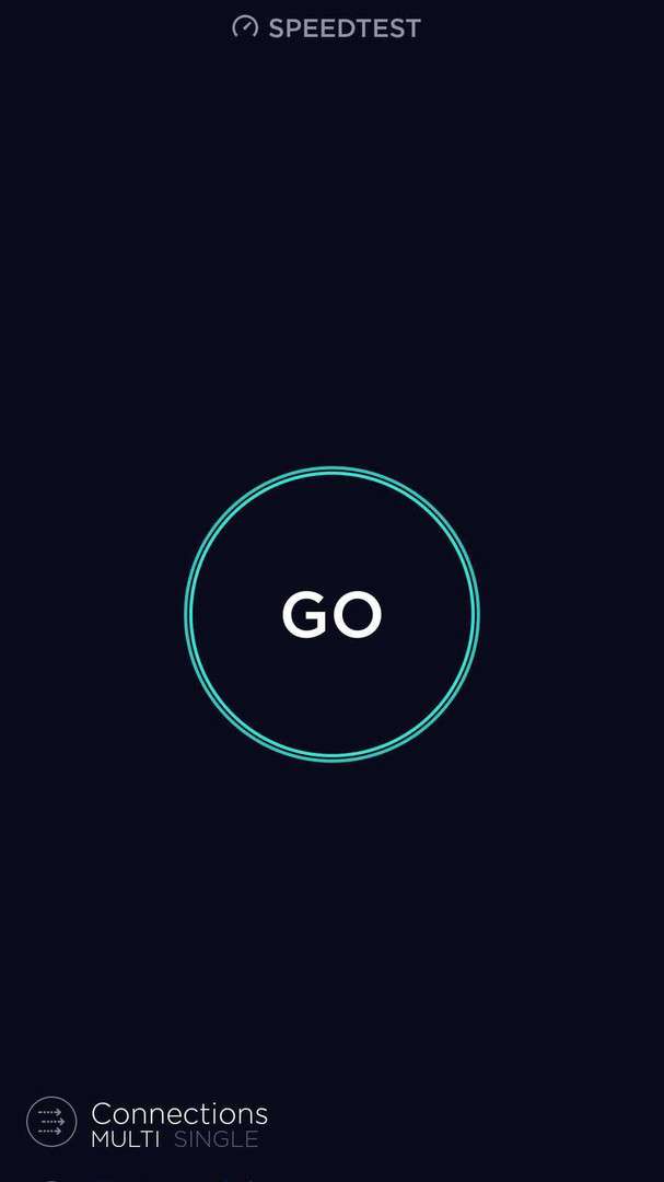 speedtest 测网速截图