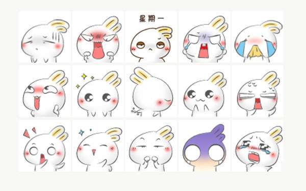 兔啾啾qq表情包第三季截图