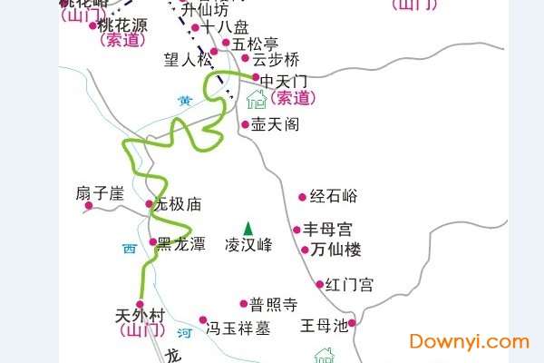 泰山地图全图截图